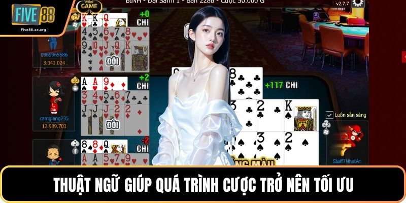 Thuật ngữ giúp quá trình cược trở nên tối ưu