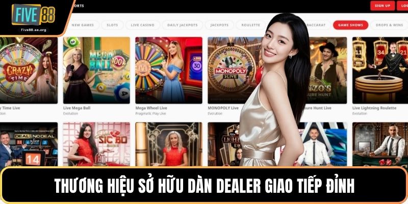 Thương hiệu sở hữu dàn dealer giao tiếp đỉnh